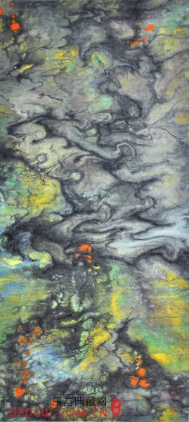 心的觉醒B006 14-T-C-X-974 规格：42×67cm 作者：朱红