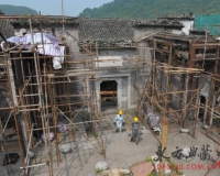 文物保护国家队修缮黄田古村:抢救古村古建筑