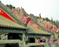 广州陈家祠屋顶30年首次大修 总投资超60万