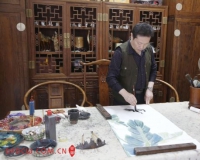 吉祥三宝国画真迹展在京开幕