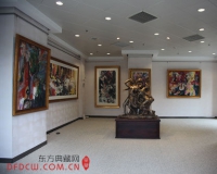 石齐画展及《三美神》雕塑展在京开幕
