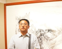 赫英海教富斌双个展恩祥团城艺术馆开幕
