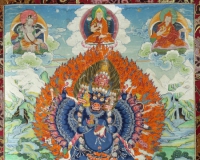 ****当代精品唐卡艺术展在上海东传轩开幕