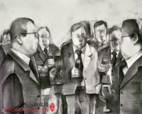 李宝荀纸上作品展798作者画廊开幕