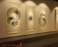 江沐鹤水墨作品展在建外楼下画廊开幕