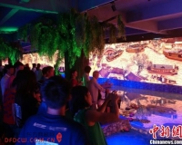 3D清明上河图中山展出 开启穿越之旅