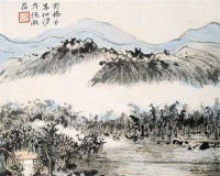 陆俨少《杜甫诗意图》首度完整公开展出