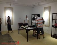 廖星君书画作品在京展出(图)
