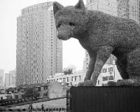 上海静安雕塑公园举行国际雕塑展