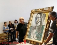 毕加索真迹抵达长沙 月底展出欧洲先锋派佳作
