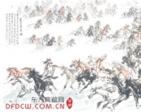 陈有杰《百马图》书画展将于10月9日举行