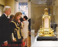 紫禁城珍品展在美举行 近200件皇家珍品亮相(图)