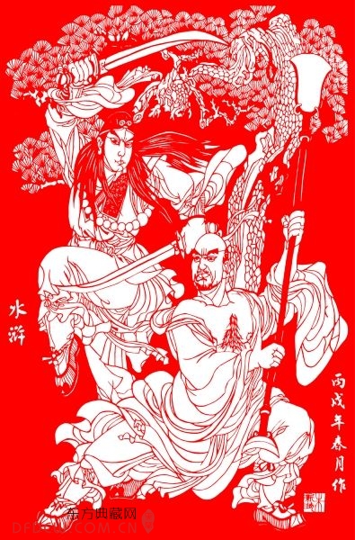 朱新琦作品《巨臂擎天》 80×50厘米 2004年