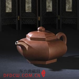 顾景舟制藏六方壶