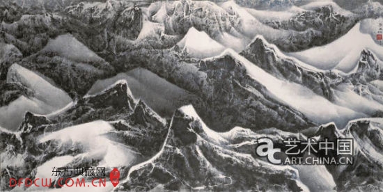 ǧ¾  94cm x 187cm ֽˮīɫ 2010 