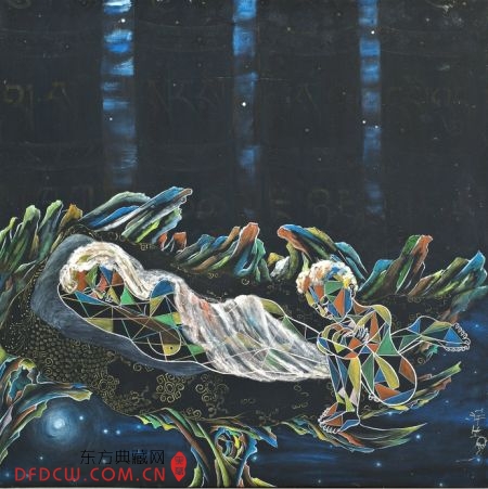 ˯֮顷No3  150x150cm Ͳ 2014