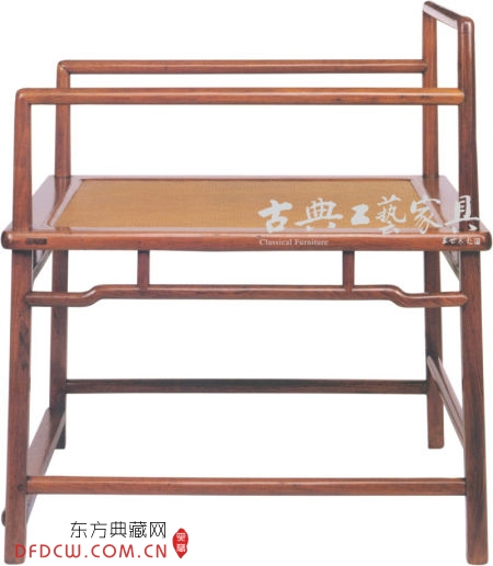 明晚期 黄花梨禅椅