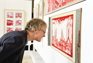 2014“西岸”剪纸艺术展开幕