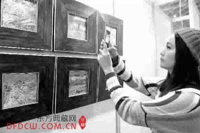 ▲ 观众正在观展 陶磊摄