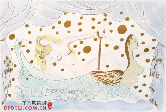 Dali ӽSinging Daliˮʻ Water painting58cm38.5cm1984