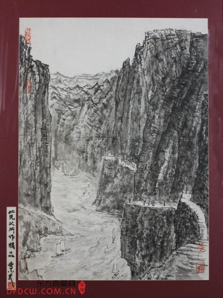 Ⱦ-ɽˮд63x46cm