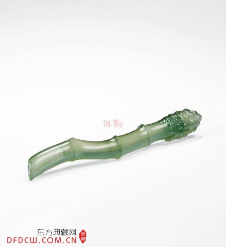 丹东绿虚竹文玩