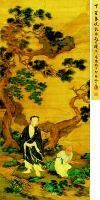 明代仇英《松下人物图》在日本拍出6亿日元