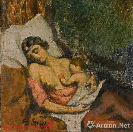 ޡ(Paul Czanne) FEMME ALLAITANT SON ENFANT 1872 23.223.2cm ۣ2030Ӣ