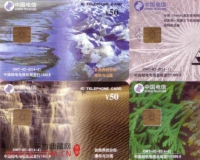 美轮美奂的独特题材:分形几何IC电话卡鉴赏