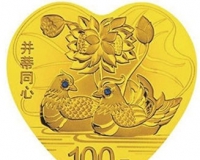 金银币首次采用镶嵌宝石工艺