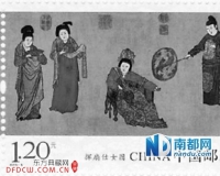 周昉《仕女》再登方寸