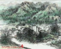 顾大明青绿山水画艺术展开展