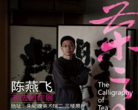 陈燕飞书法作品在朱屺瞻艺术馆展出