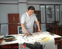 戴凤钦书画作品入****民大会堂