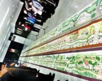 40米长卷绘出淮安河岸风光 画家赠予市博物馆