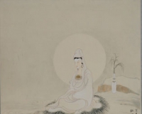 张大千笔下的仕女画:庄严与世俗
