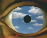 马格里特的作品:错误的镜子