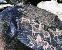 内蒙古曼德拉岩画:远古游牧民族的生活****