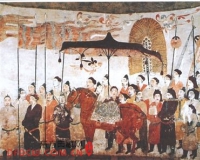 北齐徐显秀墓壁画:将军墓中的异域画风