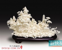 牛骨代替象牙:成本低具有发展可能性