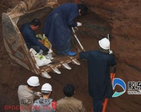 烟台福山挖出600斤宋代钱币