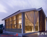 书吧徽派印象风格的家具布局