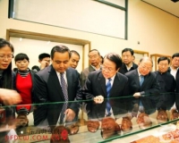 丝绸之路文物大展在京开幕 多家镇馆之宝云集国博