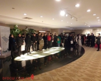 翟鹰北京风情画展在京展出