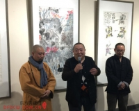 董浩画僧演旭白岩峰书画新作展在京举办