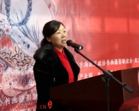 毛水仙杜希贤中国画联展在京展出
