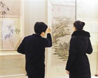 沈阳故宫首次展出《青溪落雁图》