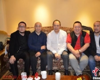 张铁林董浩范扬三人行书画展广州开幕