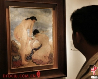 潘玉良裸女画作在港拍卖1667万成交