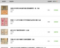 诚轩春拍纸钞:吉林官银57万 一版币牧马流拍